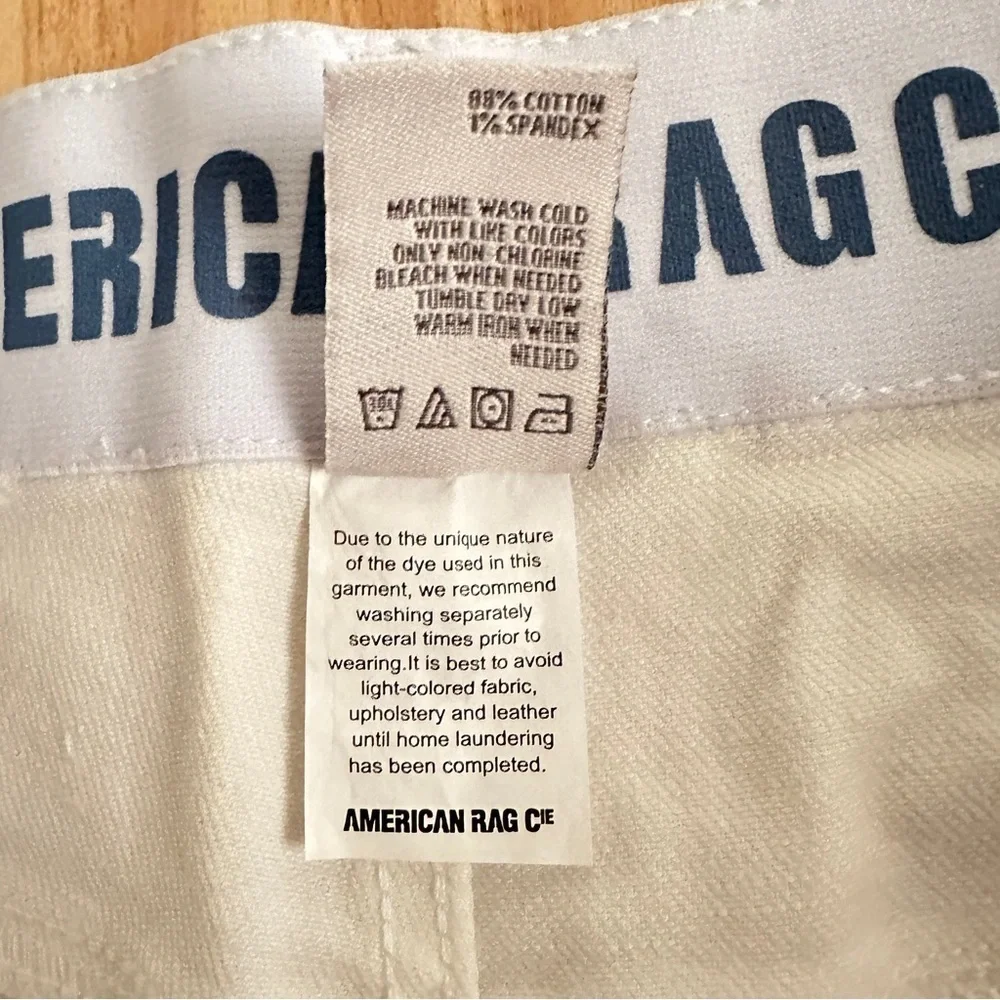 American Rag Women's High Rise White Shorts